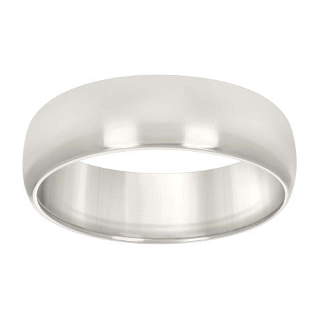 Men Wedding Silver Ring