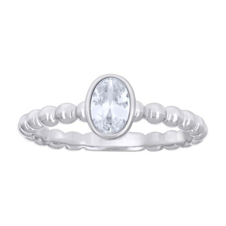 Piedra Ovalada y Banda de Esferas